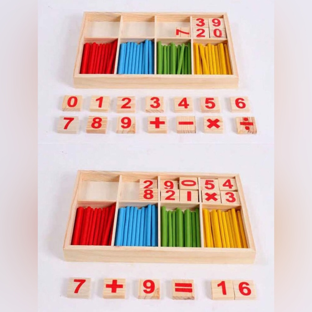 Wooden Math Learning Set - Picture 9 of 9